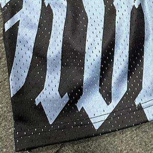 กางเกงขาสั้นสีดำสำหรับผู้ชาย Divine Men's ลายพิมพ์แบบ Sublimation สไตล์สตรีท เอวยางยืด ระบายอากาศได้ดี ผ้าซาติน - Product Image 6