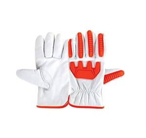 Gants de conduite en nitrile 10 mil avec logo personnalisé, durables, à grain, avec manchette de sécurité, anti-vibration, protection contre les chocs, respirants et confortables - Product Image 1