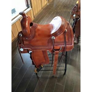 Nouvel Arrivage en Gros : Selle de Cheval en Cuir Véritable, Siège Doux et Confortable, Selles de Cheval de Bonne Qualité, Articles Cadeaux de Luxe - Product Image 1