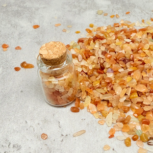 หินอเวนเจอรีนสีส้มแบบชิป หินดิบธรรมชาติ ขายส่ง - Product Image 3