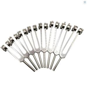 Set de Sanación Sonora Manual Afinado a los Chakras, Diapasón de Cristal de Cuarzo, Instrumentos Quirúrgicos, Martillo, Pinzas, Herramientas Quirúrgicas Básicas de Dentavex - Product Image 1