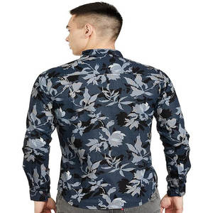 ชุดเดรสผ้าคอตตอนแขนสั้นสำหรับวัยรุ่นระบายอากาศได้ดีปักสีพื้นสำหรับฤดูร้อนของผู้ชาย - Product Image 3