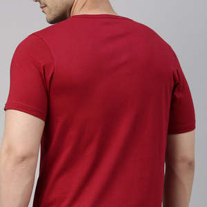 T-shirts pour hommes de haute qualité, personnalisés, à manches longues, pour l'entraînement, col rond, ourlet incurvé, motif uni, 180 grammes, en molleton 100% coton - Product Image 6