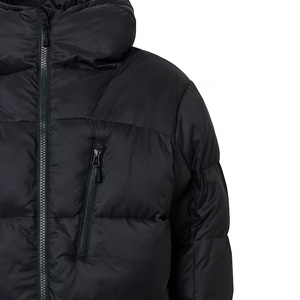 Hot Selling <b>Men's</b> Puffer <b>Jacket</b> High Street Exclusive Winter <b>Letter</b> Pattern Stand Collar Breathable Quick Dry 100% Polyester - Product Image 3