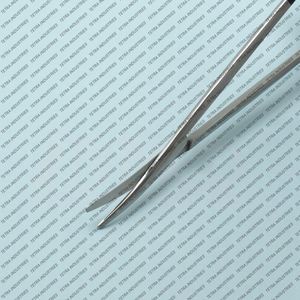 กรรไกรผ่าตัดเมทเซนบาุมคุณภาพสูง 7 นิ้ว แบบโค้ง ซุปเปอร์คัท ผลิตจากเหล็กกล้าไร้สนิมเยอรมัน อุปกรณ์ผ่าตัด - Product Image 2