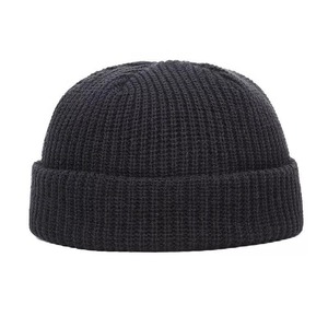 Bennie RI-BC-007 Bonnet unisexe gris uni en acrylique avec broderie 3D, ajustement réglable, style décontracté, style plage, pour tour de tête 48-50cm - Product Image 4