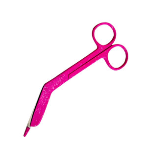 Ciseaux de coupe pour bandages traumatiques couleur personnalisée 5,5 pouces, autoclavables, pour bandages Lister, manuels, en acier inoxydable allemand MOL, certifiés CE - Product Image 4