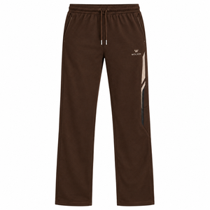 Combinaison de sport pour homme Wolson Industry, tissée, en polaire, taille élastique, tissu doux, pour l'entraînement en salle de sport, la course à pied, les exercices en plein air - Product Image 1