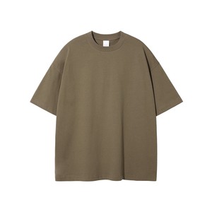 T-shirt ample et léger pour homme en coton, coupe décontractée, respirant et aéré, idéal pour l'été et le quotidien - Product Image 1