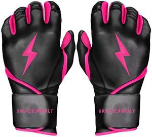 Guantes de Bateo de Béisbol Transpirables de Primera Calidad con Diseño Personalizado de Fábrica, Cierre de Gancho y Bucle de Poliéster/Algodón, para Mano Derecha - Product Image 2