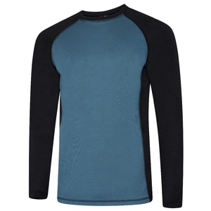 Vêtements de sport pour hommes, sous-vêtements de compression à manches longues, à blocs de couleur, séchage rapide, vêtements de sport, gym, course à pied - Product Image 5