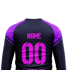 Maillot de football à manches courtes en polyester léger à séchage rapide, avec motif imprimé, pour gardiens de but adultes, pour les matchs intenses. - Product Image 5