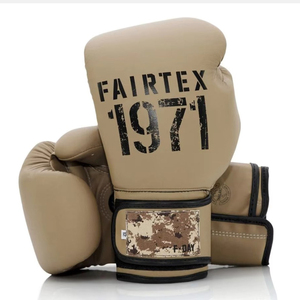 ถุงมือชกมวยไทย Fairtex คุณภาพพรีเมียม หนังวัวแท้  แบบสั่งทำพิเศษ สำหรับฝึกซ้อมคิกบ็อกซิ่ง - Product Image 1