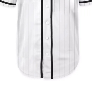 Precio de Fábrica, Venta Caliente, SALEH ENTERPRISES, Camisetas de Softbol Personalizadas OEM para Jóvenes, Sublimadas, con Botones, para Equipos - Product Image 4