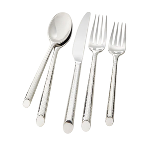 Ensemble de couverts minimalistes avec manches en bois, couverts en acier inoxydable, compatibles lave-vaisselle, pour le camping et la maison - Product Image 6