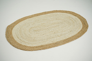 Braided Jute <b>Oval</b> <b>Rug</b> Handmade Natural Fiber Wholesale for Living Room Bedroom Home Decor - Product Image 3