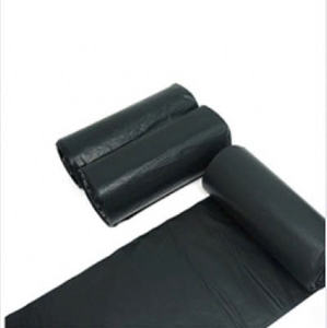 Sacs poubelles pour déchets ménagers, résistants à l'humidité, avec fermeture éclair, poche plate en PE, haute qualité - Product Image 5