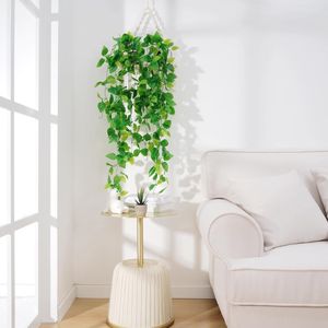 2 Pezzi di Piante Artificiali di Pothos Pendenti per Decorazione Murale, per Casa, Soggiorno, Ufficio, Uso Interno ed Esterno - Product Image 1