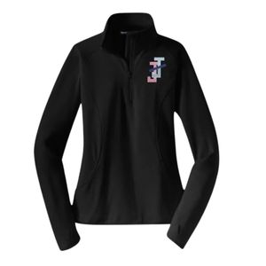 Jack and Jill Ladies Black Premium Pullover Womens Soft Cotton Sweatshirt Casual Everyday <b>Comfortable</b> Fashion Wear Active Outfit - Product Image 1