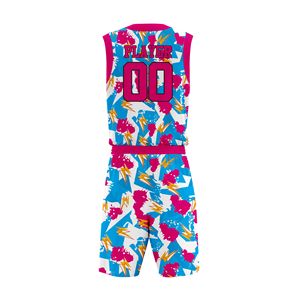 Ensemble de shorts de basket-ball sur mesure, taille plus, unisexe, uniforme d'équipe, tissu respirant, contrôle de l'humidité, vêtements de sport sublimés - Product Image 5