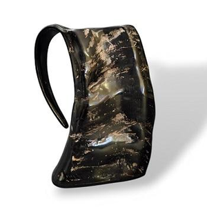 Jarra de Cerveza de Cuerno de Búfalo de Doble Pared Estilo Americano de Alta Calidad con Asa, Directo de India, Smart Drinkware, Artesanía Natural Grande - Product Image 3