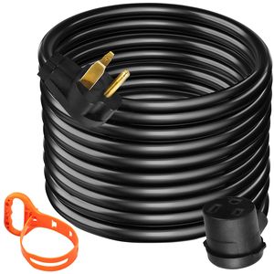Cavo di Prolunga per Saldatrice 40Amp 50ft 250V, Spina NEMA 6-50, Calibro 8, 3 Poli per Saldatura MIG, Lincoln, Plasma, Miller, TIG, 50ft 40Amp - Product Image 5