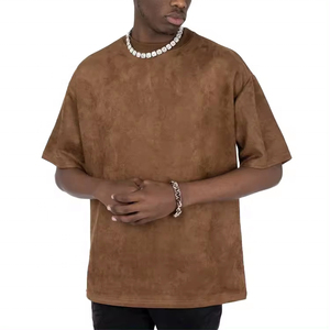 Camiseta Hip Hop al por Mayor con Lavado Ácido para Hombre, Estilo Urbano, Algodón Vintage, Logotipo Personalizado Impreso, Proveedor de Camisetas Lavadas - Product Image 1