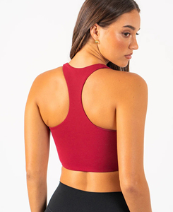 Sujetador Deportivo de Yoga para Mujer, Sin Costuras, de Primera Calidad, Soporte Medio, Cuello en U Profundo, Transpirable, Ecológico, para Entrenamiento y Running - Product Image 2