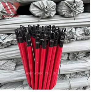 ASIAWOOD Escoba con mango de madera de eucalipto fabricada en Vietnam, mango recubierto de PVC, cerdas duras y cabezal de plástico para una fácil limpieza del hogar - Product Image 4