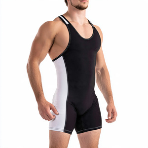 Traje de Lucha Libre de Alta Calidad para Niños, Traje de Lucha Libre Personalizado para Levantamiento de Pesas, Traje de Lucha Libre Ligero para Hombre - Product Image 1