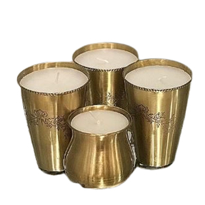 Home Decorative Modern Scented <b>Candle</b> Votives Lantern and <b>Candle</b> Jar Metal Customized <b>Bulk</b> Selling Votives - Product Image 3