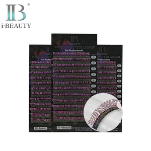 i-BEAUTY ต่อขนตา - ib Metallic Glitter Lash (สีชมพูอ่อน) ขนตาคุณภาพสูง ผลิตด้วยมือจากเกาหลีใต้ สีสันสดใส เป็นธรรมชาติ - Product Image 1