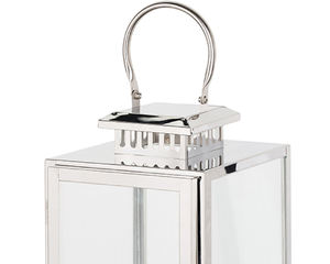 Venta al por Mayor de Faroles de Metal Portátiles Hechos a Mano con Acabado Negro Mate, Farol para Velas para Bodas y Actividades al Aire Libre - Product Image 5