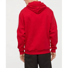 เสื้อมีฮู้ดแขนยาวของผู้ชายเสื้อมีฮู้ดโอเวอร์ไซส์ออกแบบโลโก้ได้เองสีสันสดใส240แกรมออกแบบได้ตามที่ต้องการ - Product Image 5