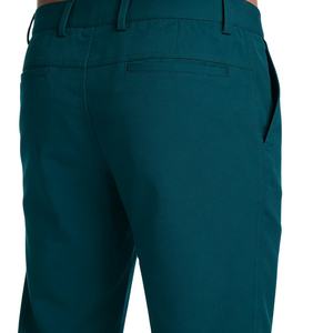 Ensemble de blouses médicales pour hommes, col en V, vert sarcelle, en coton et polyester tissé, uniforme d'hôpital avec détection d'aiguilles - Product Image 4