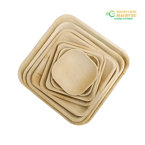 Vajilla de Hoja de Palma Premium al por Mayor, Platos, Tazones y Bandejas Desechables Compostables para Catering y Servicio de Alimentos - Product Image 1