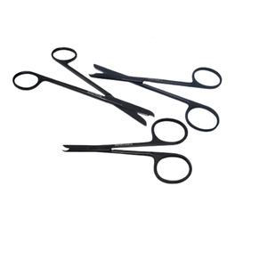 Tijeras de Sutura Anguladas Littauer en Oferta, Tijeras Quirúrgicas Manuales de 5.5 Pulgadas, Puntas Redondeadas/Afiladas, Acero Inoxidable de Primera Calidad, Ligeras - Product Image 1
