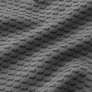 Grey <b>Long</b> <b>Sleeve</b> Gym <b>Compression</b> Tees for Men Textured <b>Compression</b> <b>Shirt</b> MMA Fitness Training Custom Print OEM Performance Wear - Product Image 3