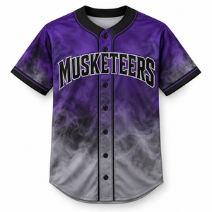 Maillot de baseball 100 % polyester, nouveau style, vente en gros, haute qualité, entièrement personnalisable, uniforme d'équipe, entièrement sublimé - Product Image 5