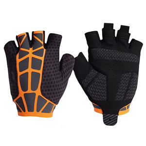 Gants de cyclisme mi-doigts rembourrés, respirants, antidérapants, pour le sport et le fitness, personnalisables OEM - Product Image 1