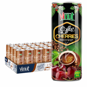 Vinut Vietnam 250ml Non-GMO arabica เครื่องดื่มกาแฟปราศจากนมและปราศจากกลูเตน - Product Image 1