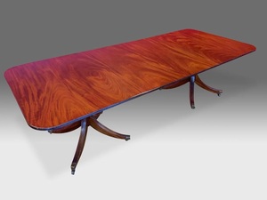 Ensemble de salle à manger de luxe traditionnel en teck massif, écologique et durable, style victorien, 10 places, avec grande table sur piédestal - Product Image 5