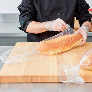 Sacchetti impermeabili per il pane in plastica 0.65 Mil 1000 pacchetto aperto con tasselli 8X3X15 pollici per la confezione di prodotti per il pane fatto in casa - Product Image 6