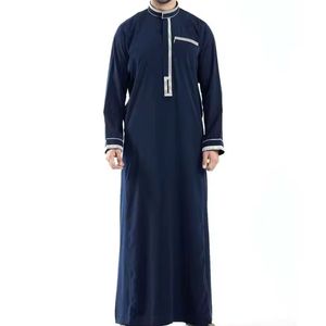 Abaya Muslim Men Clothing Islam Dresses Fashion Kaftan Pakistan Caftan Saudi Arabia Jubba Thobe Moroccan - Product Image 4