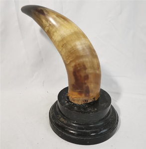 Buffalo Decorative Horn Item Wood Stand Tableware <b>Decoration</b> Pieces Buffalo Horn Decor item Wholesale Price - Product Image 5