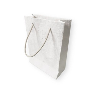 Sacs de transport écologiques biodégradables de luxe pour cosmétiques, avec poignées en corde de coton, tailles et couleurs personnalisées pour bijoux de mode et cadeaux - Product Image 1