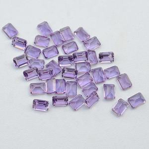 7x9mm naturel brésil améthyste à facettes octogone coupe pierre en gros précieuse pierre précieuse en vrac à la main nouveau Design fournisseur de bijoux - Product Image 2