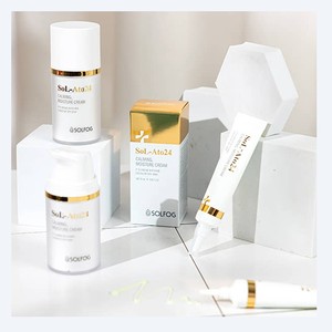 ครีมบำรุงผิวหน้า สูตรเกาหลี K-Beauty solato24CalmingMoistureCream 20 มล. ผลิตในเกาหลี บำรุงผิวหน้าด้วยสมุนไพร - Product Image 2