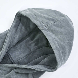 Custom Streetwear <b>Distressed</b> Hoodie Men New Premium Cotton Vintage <b>Distressed</b> Hoodie Relaxed Fit <b>Top</b> Trendy Apparel Outdoor Wear - Product Image 3