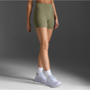 Pantalones Cortos de Compresión Flex para Mujer, Estilo Motociclista, Cintura Alta, Ajuste Ceñido, Transpirables, Resistentes al Viento, de Secado Rápido, Plus OEM, Poliéster - Product Image 3